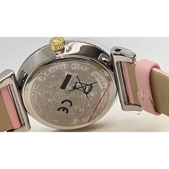 Versace VERE00118  Women\'s Watch silver pink Leather NEW main image 9